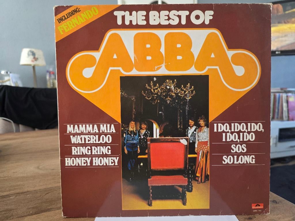 LP ABBA – The Best Of, Ophalen of Verzenden, 1970 - 1979, Gebruikt, 12 inch