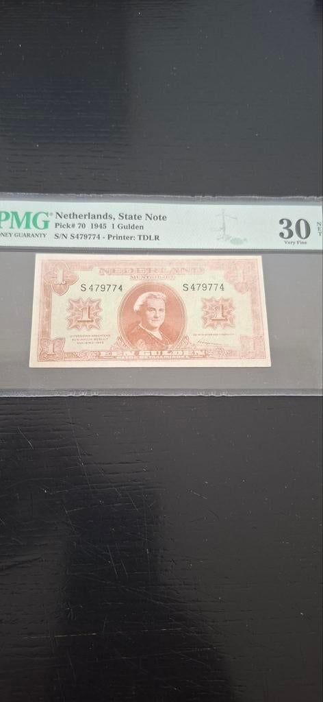 1 gulden biljet 1945 bieden, Postzegels en Munten, Bankbiljetten | Nederland, Ophalen of Verzenden
