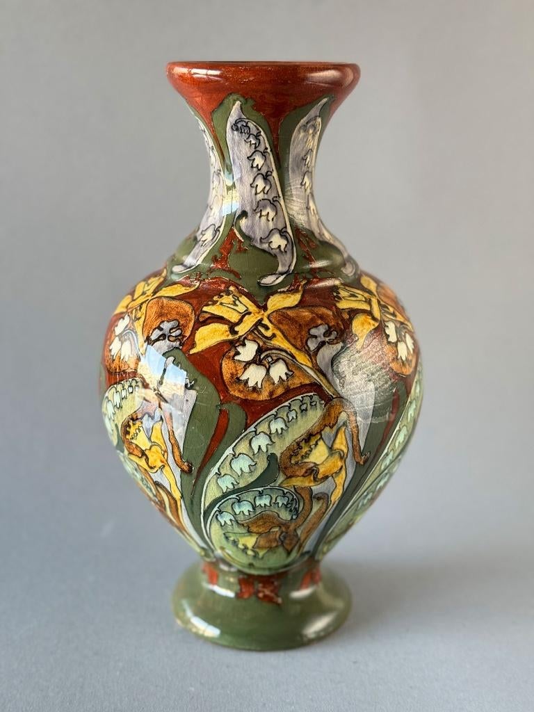 Rozenburg Den Haag, vaas model 379 uit 1896, Ophalen of Verzenden