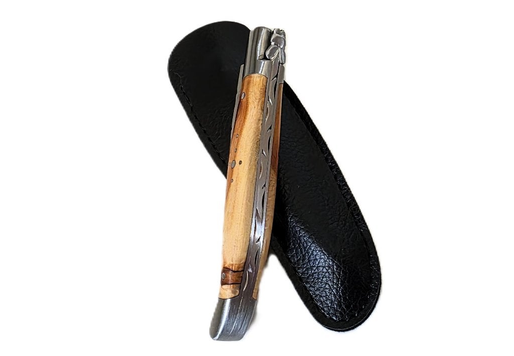 Nieuw Mes Zakmes Laguiole PHILIPPE FAYE Jeneverbeshout 22cm!, Verzenden, Overige soorten, Overige gebieden, Mes of Dolk