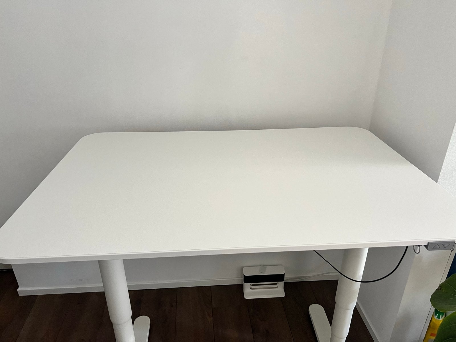 IKEA BEKANT Zit-sta bureau 120x80 cm, Huis en Inrichting, Bureaus, Ophalen, Zit-sta bureau, Gebruikt, Spaanplaat of MDF