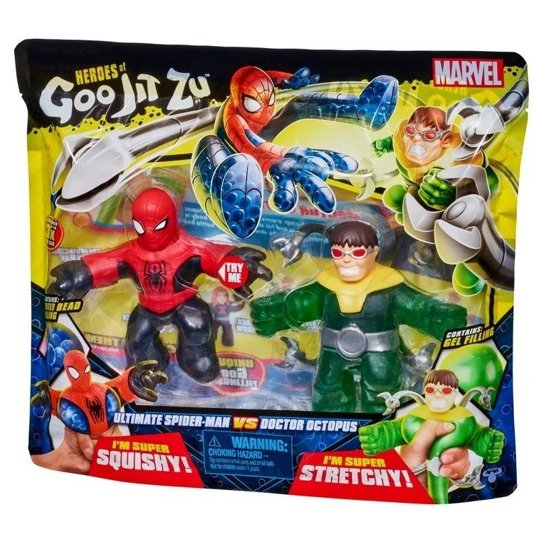 Heroes of Goo Jit Zu 2-pack: Ultimate Spider-Man VS  Octopus, ., Nieuw, Ophalen of Verzenden, .