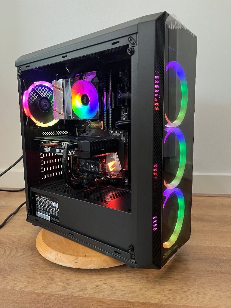 Garantie! ~ Game pc i5, GTX 1660TI, 16GB RAM, 500GB SSD, Zelf gebouwde pc, Virtual Reality, Refurbished, Ophalen of Verzenden