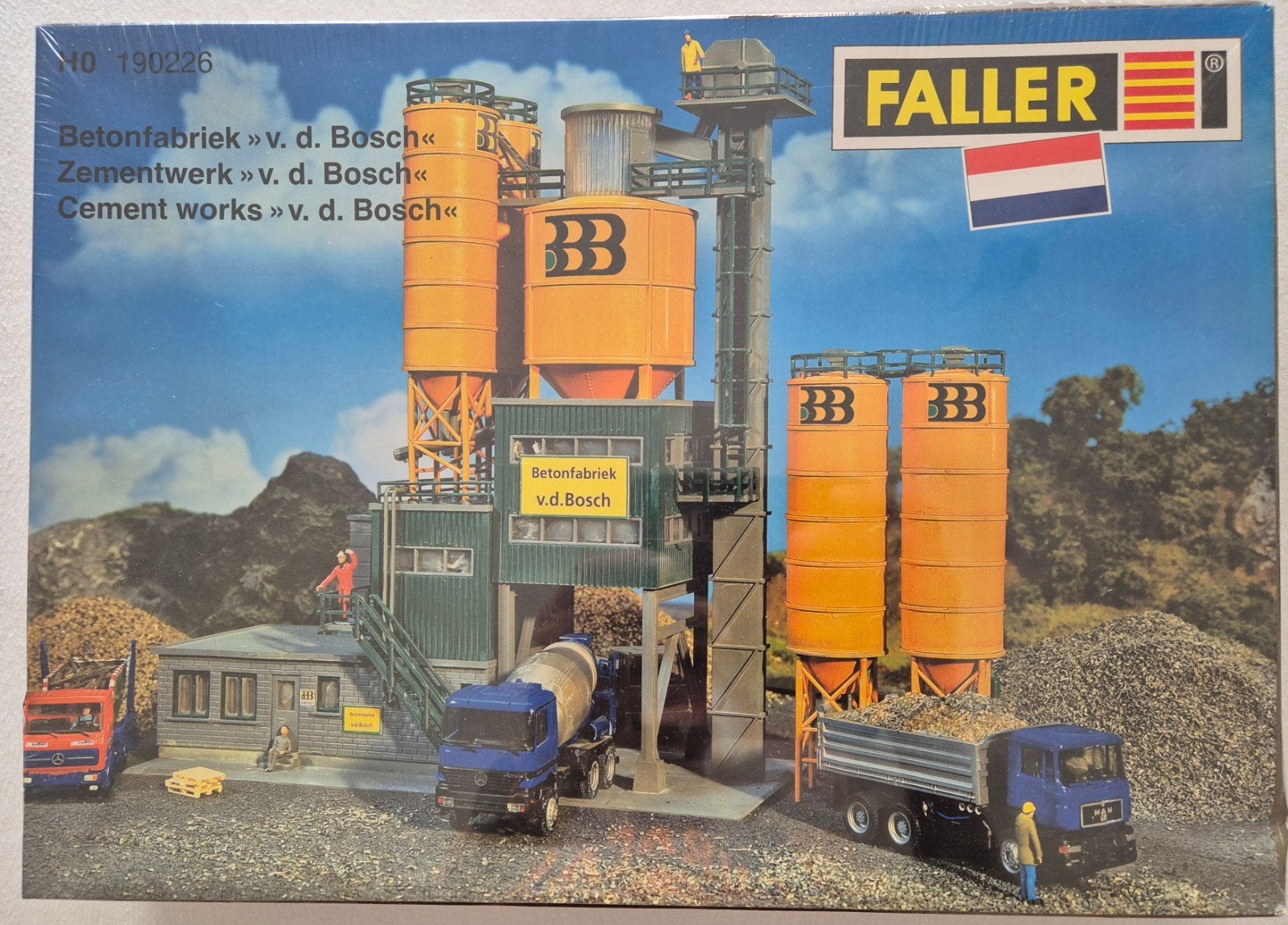 Betonfabriek HO, Overige merken, Gelijkstroom of Wisselstroom, Brug, Tunnel of Gebouw, Nieuw