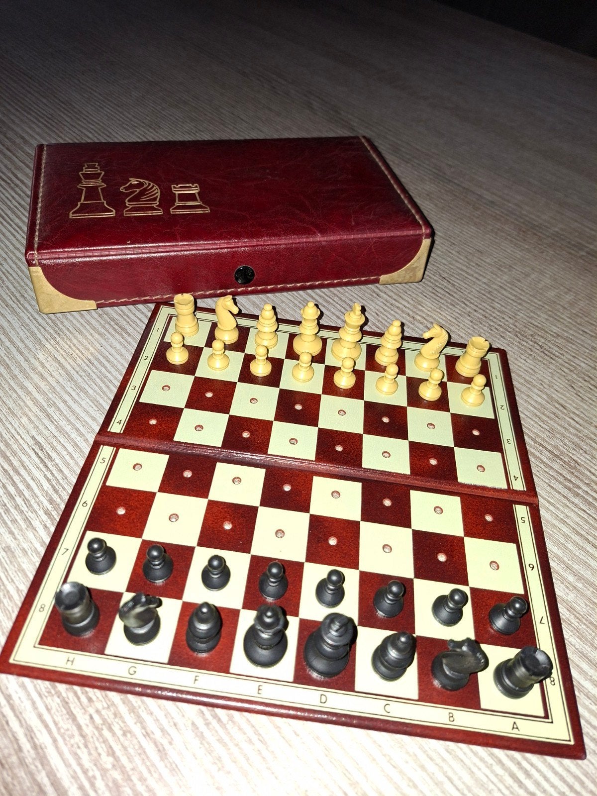 Reis Schaakspel, Hobby en Vrije tijd, Gezelschapsspellen | Bordspellen, Ophalen of Verzenden, Zo goed als nieuw