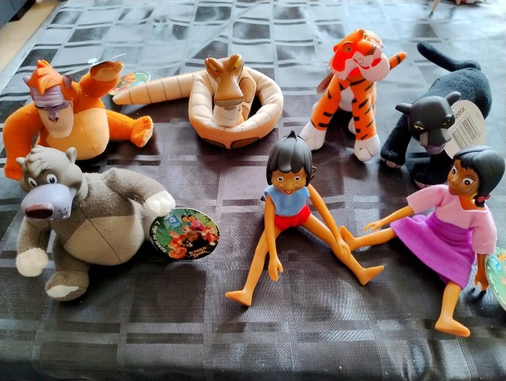 Junglebook poppen, Albert Heijn, Ophalen