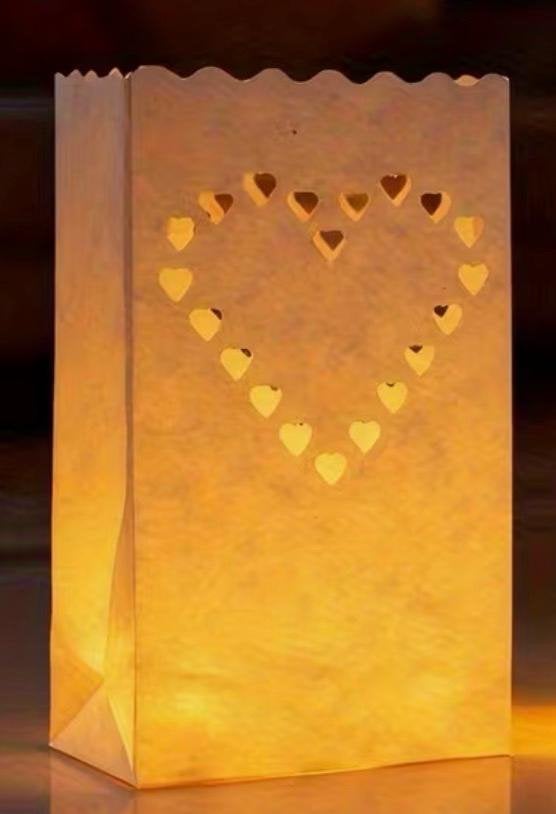 Bruilofts decoratie voor waxine lichtjes op batterij 9 st, Ophalen of Verzenden, Zo goed als nieuw, Versiering