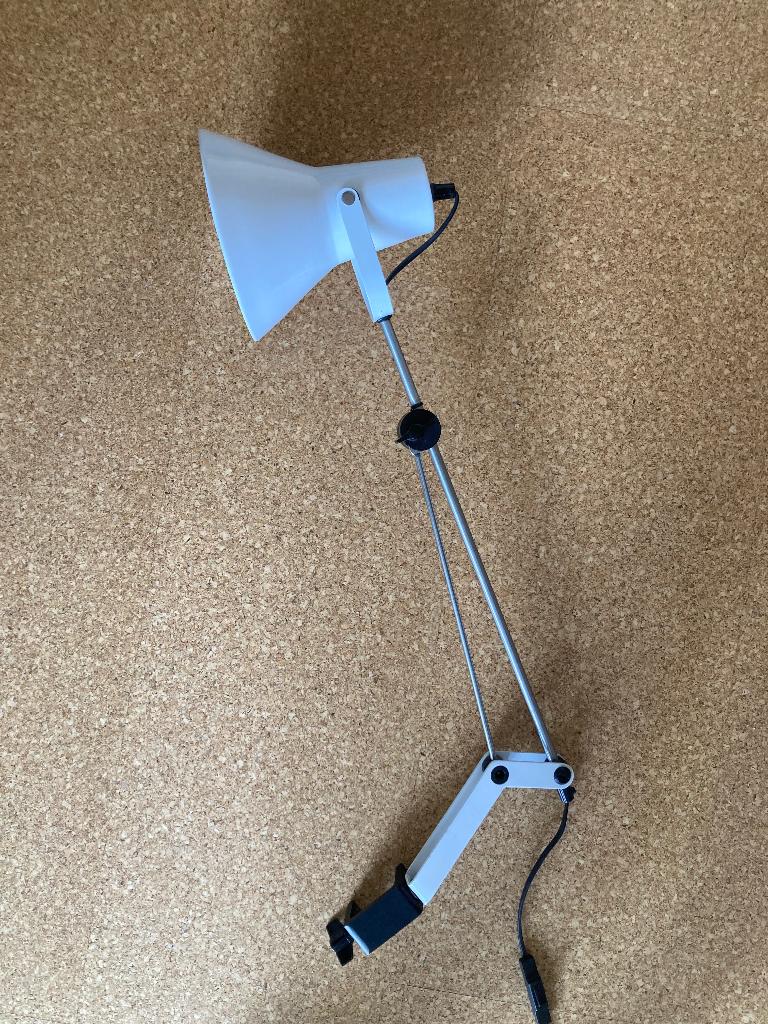 IKEA vintage architecten lamp, Gebruikt, Ophalen of Verzenden, Vintage Design, Metaal