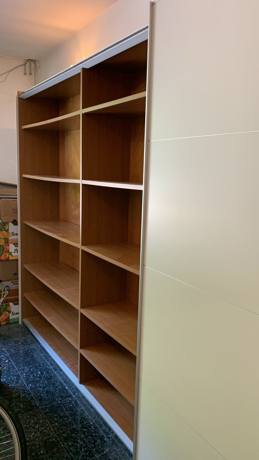 Mobileffe Italiaanse kast met schuifdeuren - ca. 4,00 mtr, Ophalen of Verzenden, Gebruikt