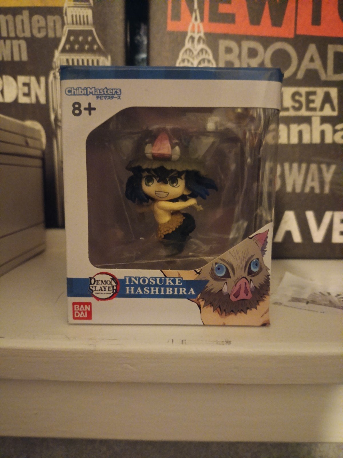 Demon Slayer Inosuke Hashibira Chibi Masters Figuur, Ophalen of Verzenden, Zo goed als nieuw