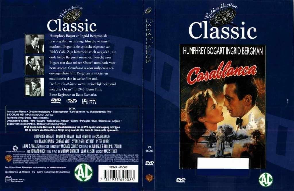 Casablanca, Engels, Alle leeftijden, Nederlands, Ophalen of Verzenden