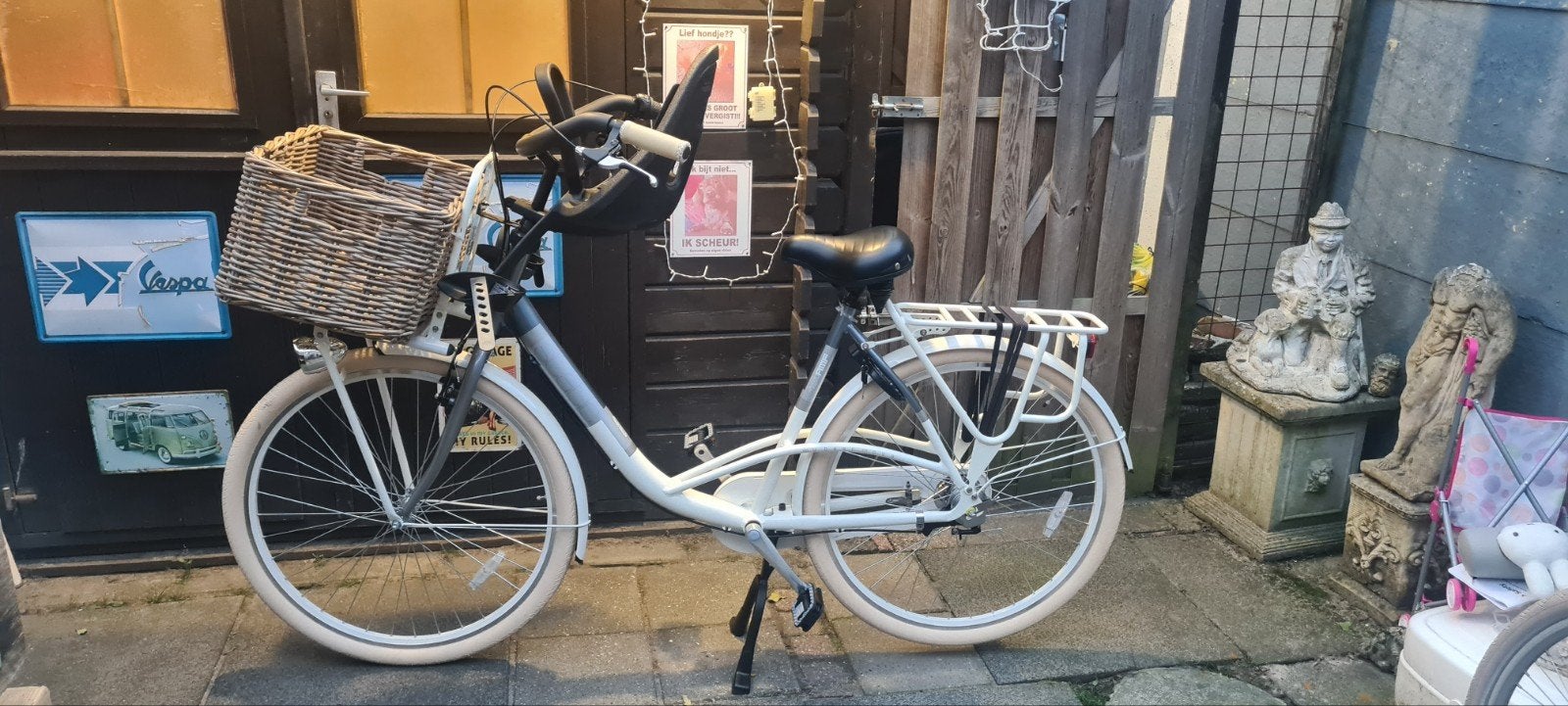 Super mooie nieuwe moederfiets, 53 tot 56 cm, Nieuw, Mandje, 1 zitje