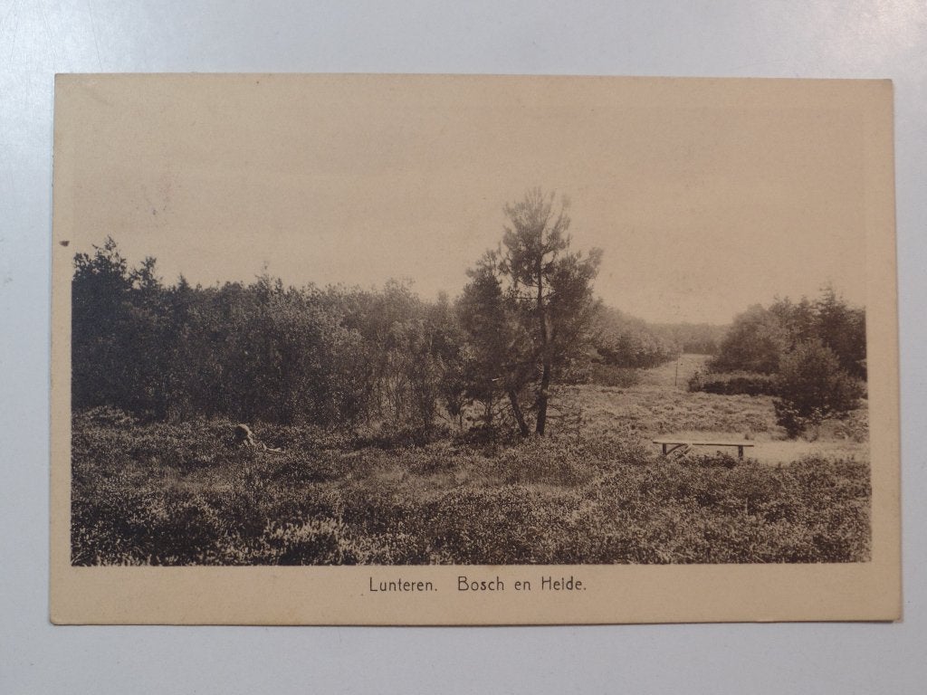 Lunteren, Verzenden, 1940 tot 1960, Gelopen, Gelderland