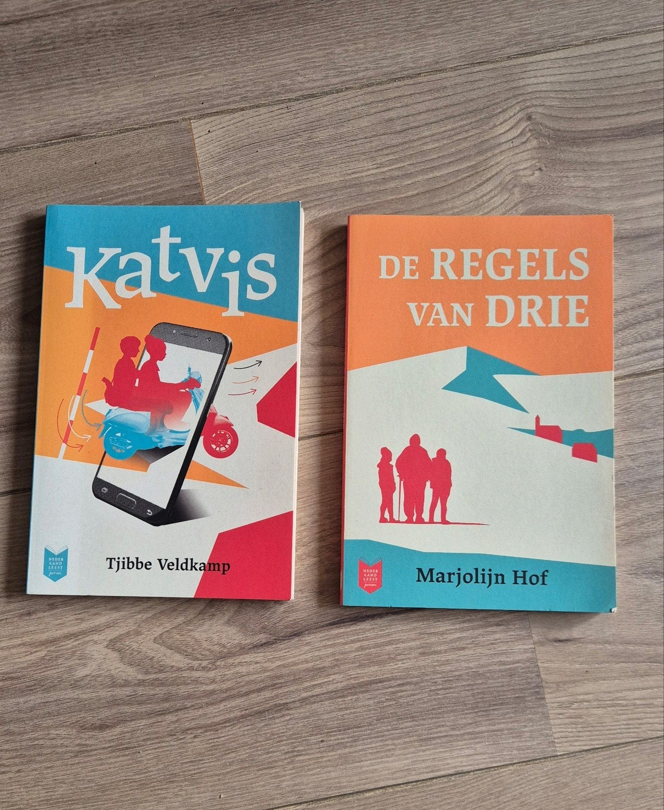 Katvis, Tjibbe Veldkamp - De regels van drie, Marjolijn Hof, Boeken, Ophalen of Verzenden, Zo goed als nieuw, Tjibbe veldkamp en marjolijn hof
