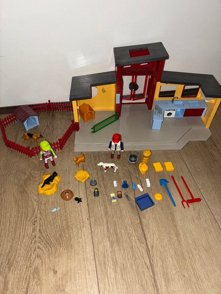 playmobil poezen en honden opvang, Ophalen of Verzenden, Zo goed als nieuw