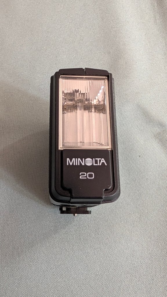Minolta Electroflash 20 flitser, Ophalen, Gebruikt, Spiegelreflex, Minolta
