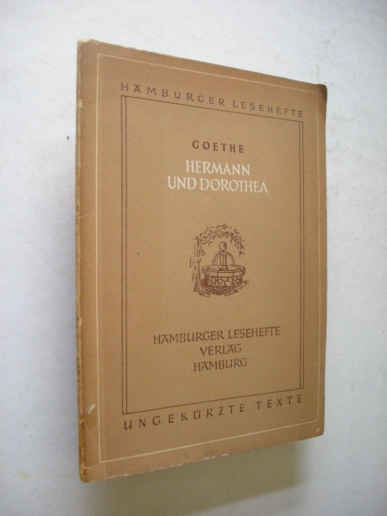 Goethe's Hermann und Dorothea, Verzenden, Gelezen