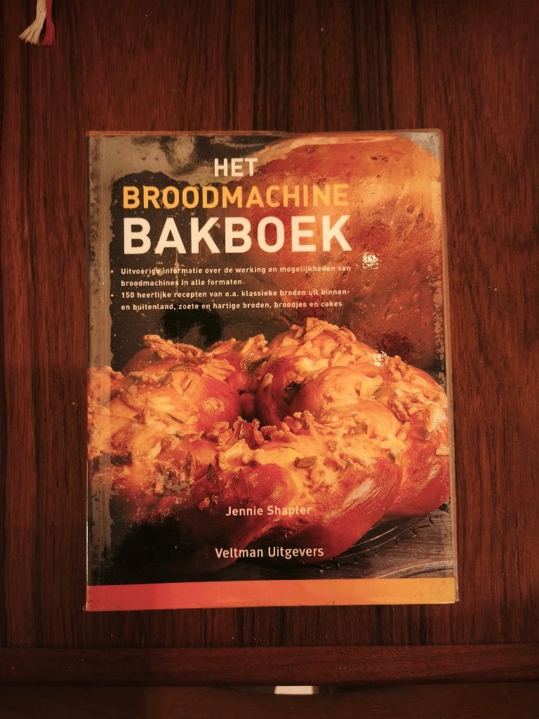 Het broodbakmachine BAKBOEK, Witgoed en Apparatuur, Met timer, 800 tot 1200 gram deeg, Ophalen of Verzenden, Zo goed als nieuw