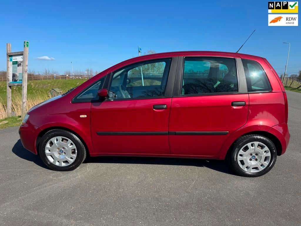Fiat Idea 1.4-16V Emotion, Voorwielaandrijving, Idea, 400 kg, Origineel Nederlands