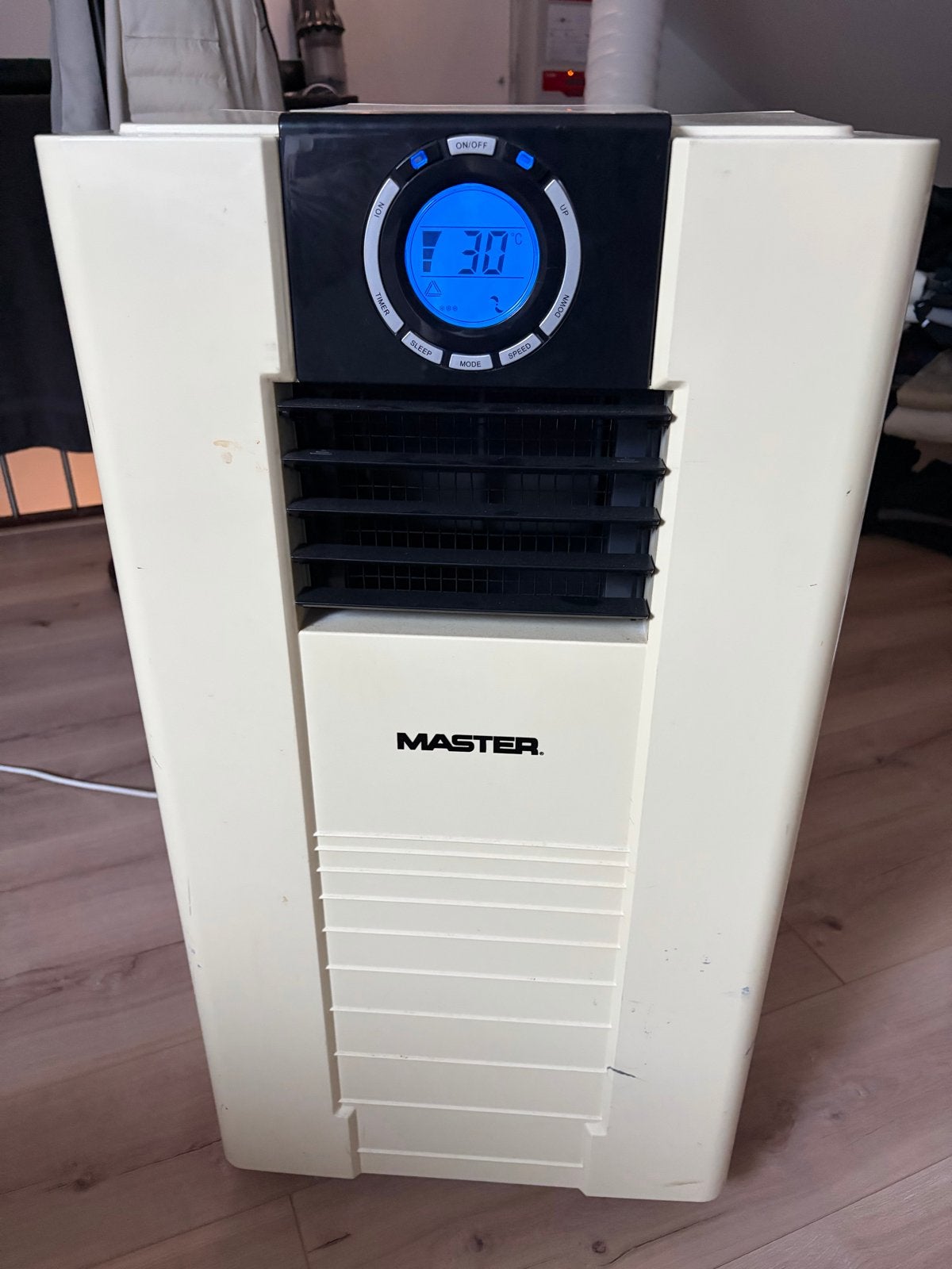 Master Mobiele Airco - Koelen en Ventileren, Witgoed en Apparatuur, Airco's, Ophalen, Gebruikt, Minder dan 60 m³, Timer