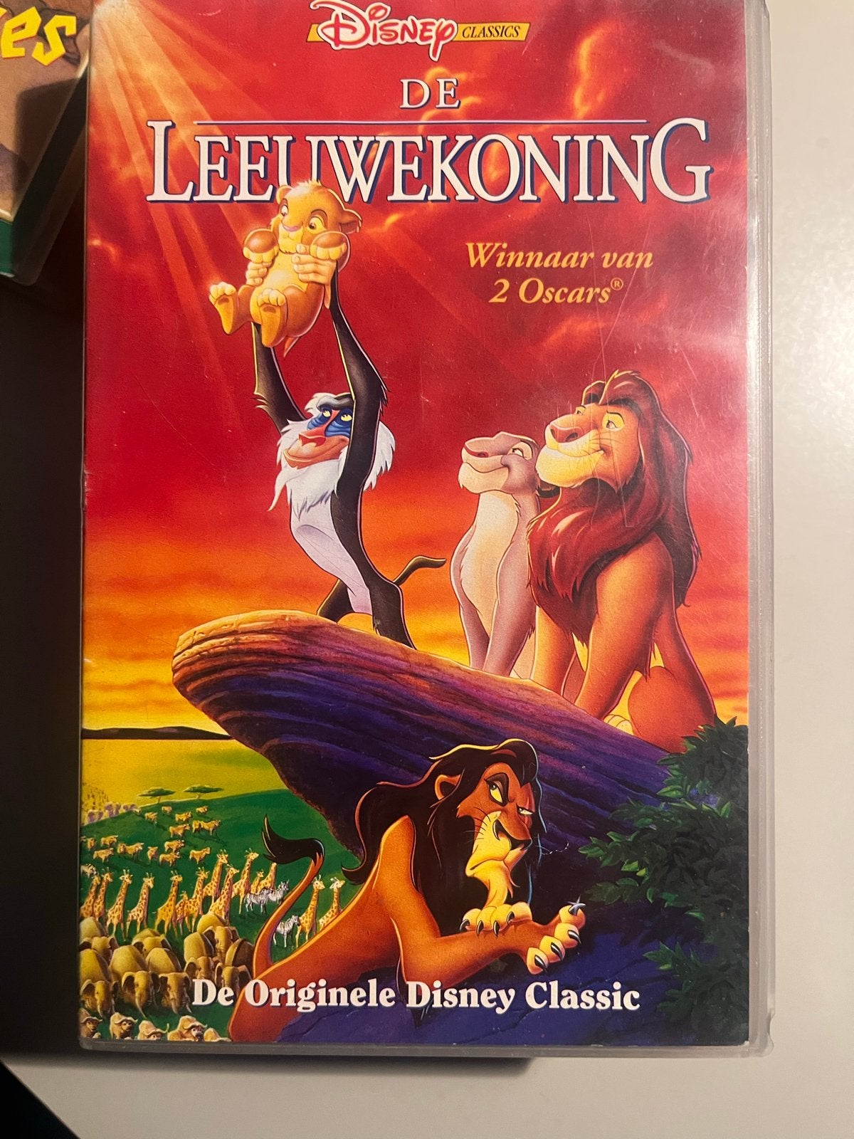 De Leeuwenkoning VHS - Originele Disney Classic, Nederlands ondertiteld, Gebruikt, Alle leeftijden, Kinderfilm
