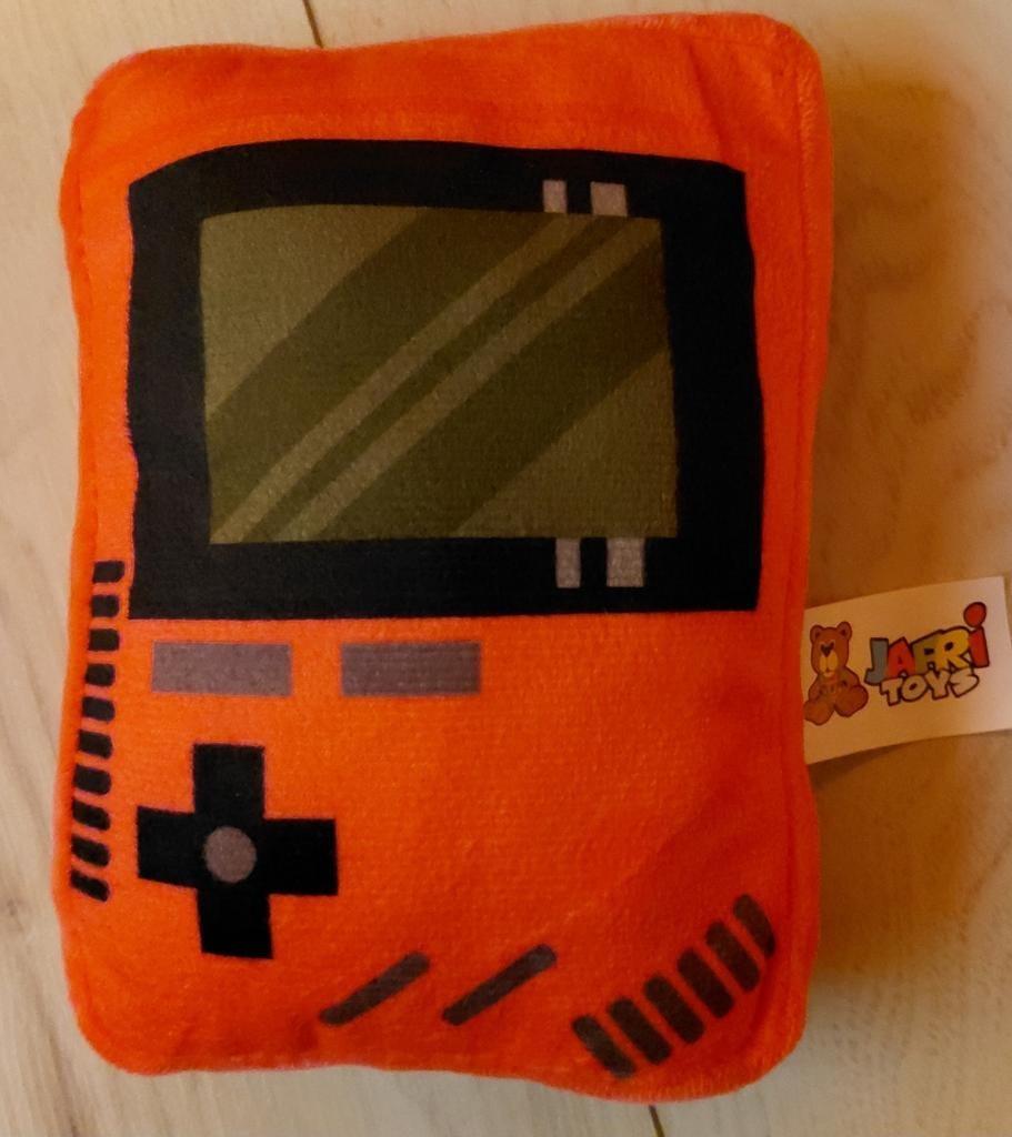 Kussen Game Boy Roze, Huis en Inrichting, Woonaccessoires | Kussens, Nieuw, Roze, Vierkant, Ophalen of Verzenden