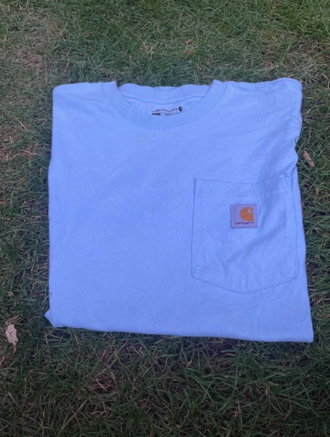Carhartt oversized T-shirt, Kleding | Heren, T-shirts, Ophalen of Verzenden, Zo goed als nieuw, Maat 48/50 (M), Blauw