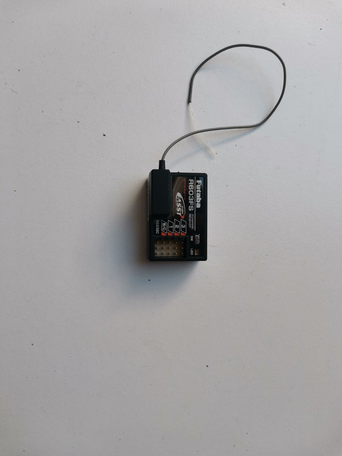 Futaba R603FS 2.4GHz FASST 3-kanaals ontvanger, Ophalen of Verzenden, Gebruikt