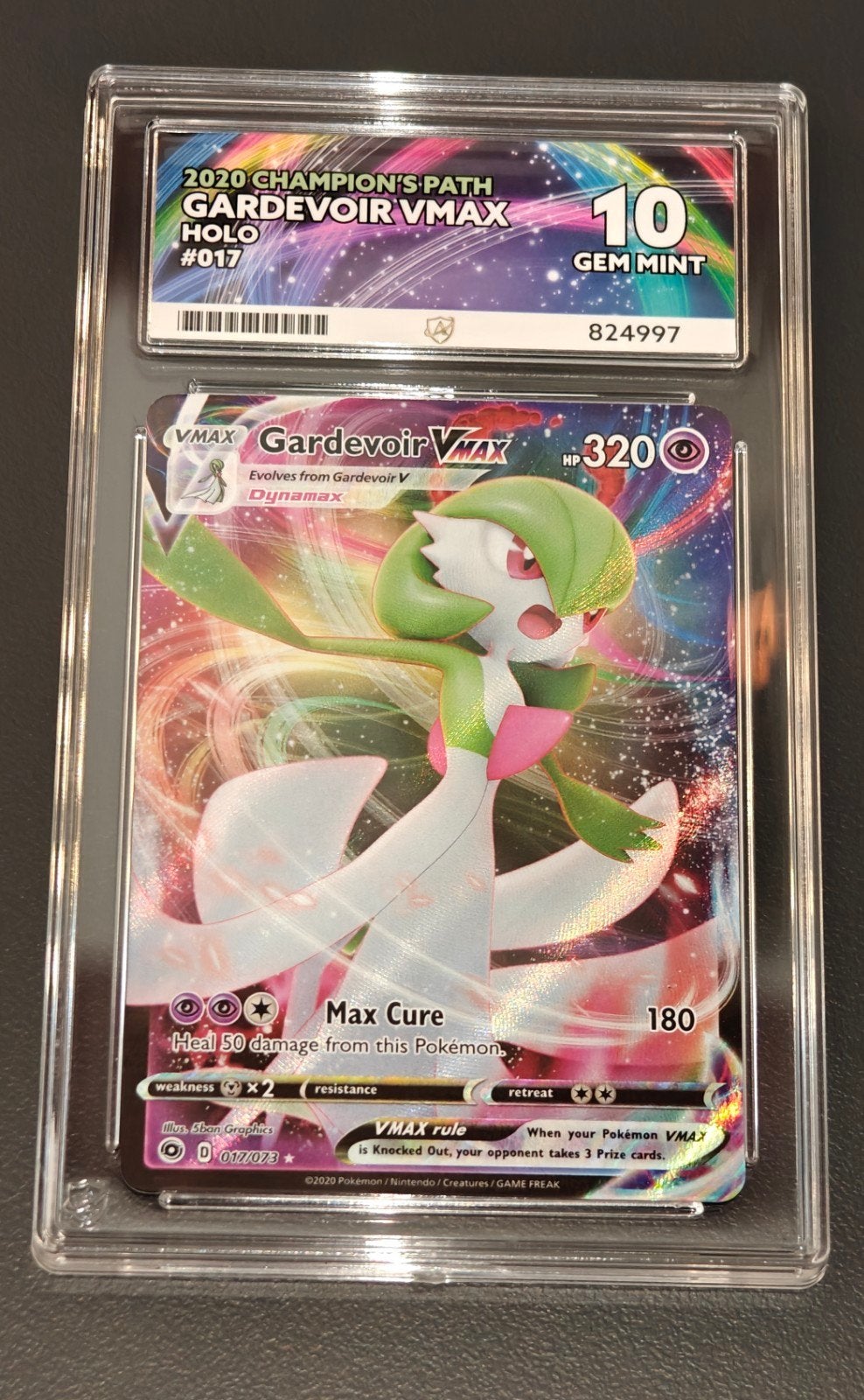 gardevoir vmax #17 - ACE 10, Ophalen of Verzenden, Nieuw, Losse kaart, Foil