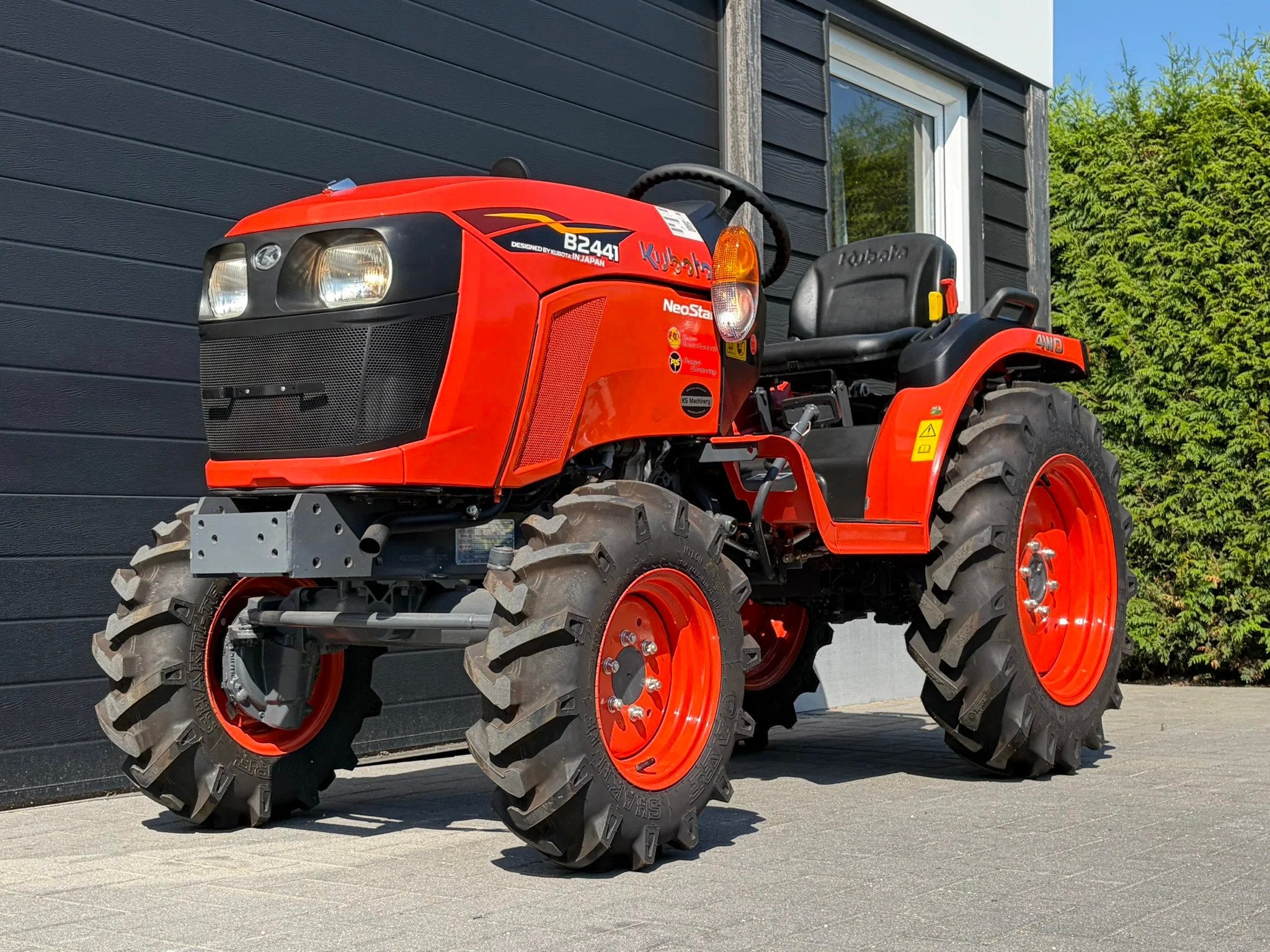 Kubota Gloednieuwe 24PK Kubota minitractor 4WD mini compact, Gebruikt, Tot 80 Pk, Overige merken, Tot 2500