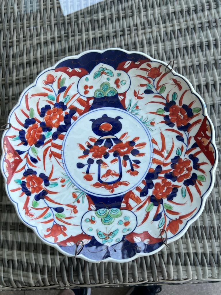 Set van 2 Antieke Borden, Ophalen