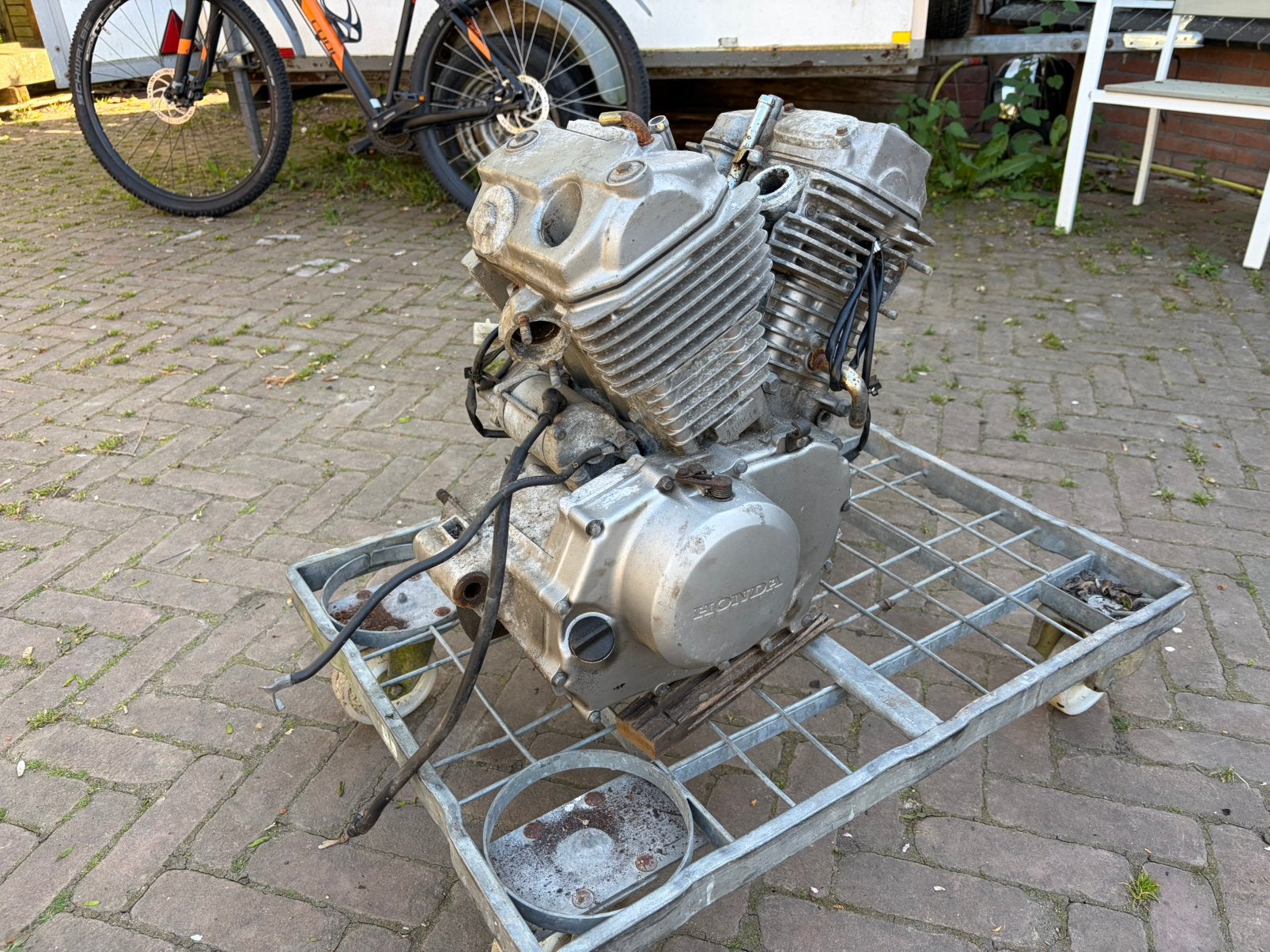 Heel veel Honda Transalp XL600V onderdelen, Ophalen, Gebruikt