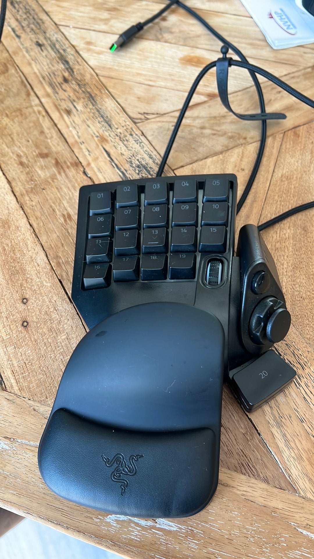 Razer tartarus gaming keypad, Ophalen of Verzenden, Zo goed als nieuw