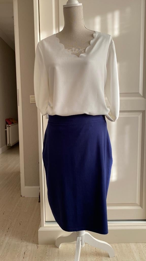 Rok Blauw Maat L NIEUW, Blauw, Maat 42/44 (L), Nieuw, Ophalen of Verzenden
