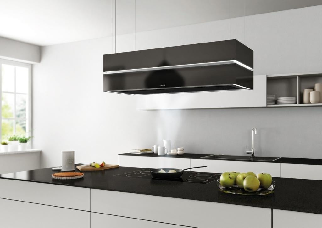 zeer exclusieve Berbel eilandafzuigkap 135 cm. breed, Huis en Inrichting, Keuken | Keukenelementen, Nieuw, 100 tot 150 cm, 100 tot 150 cm