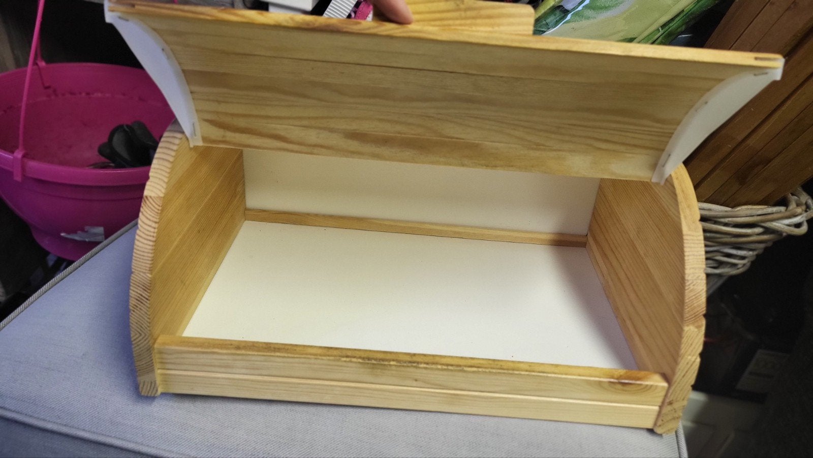 IKEA Broodtrommel van hout, Hout, IKEA, Zo goed als nieuw, Broodtrommel