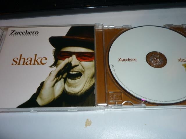 Zucchero de cd shake, Verzenden, Zo goed als nieuw, Poprock