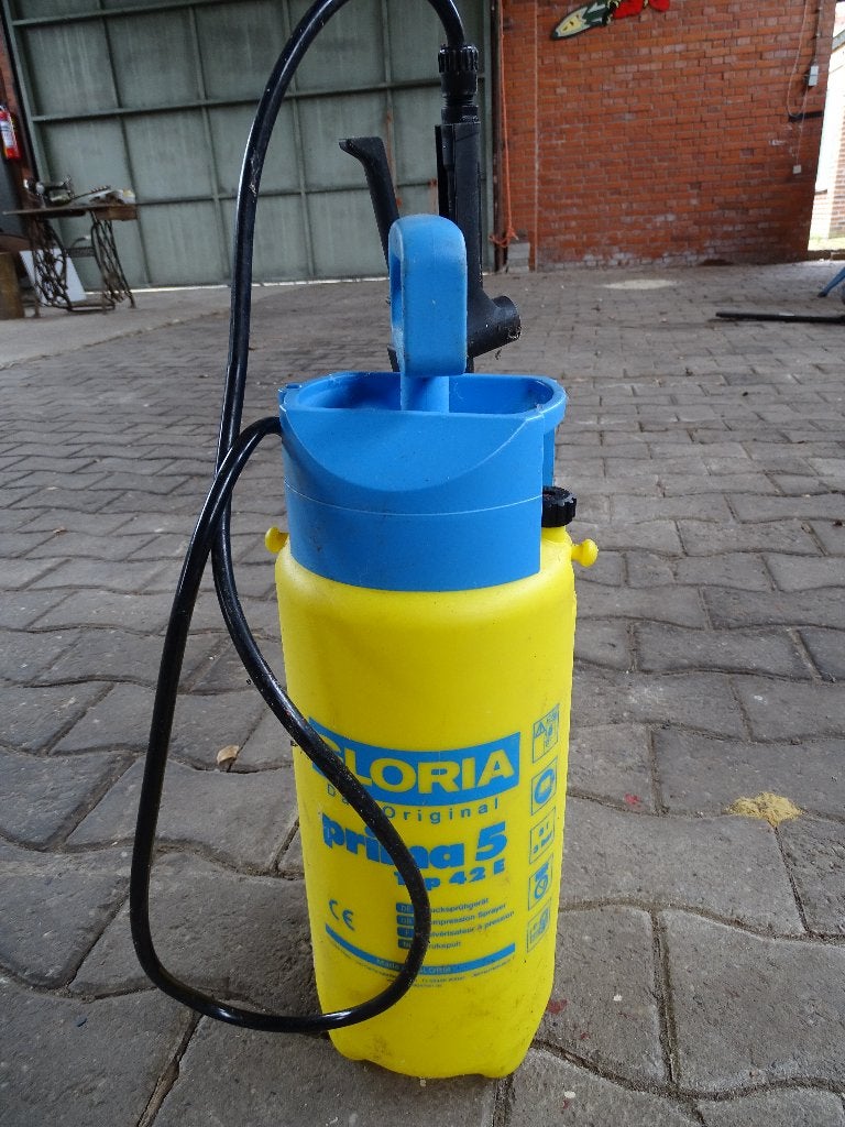 Gloria Prima 5 Drukspuit - Gebruikt maar functioneel, Tuin en Terras, Ophalen of Verzenden, Gebruikt, Handsproeier