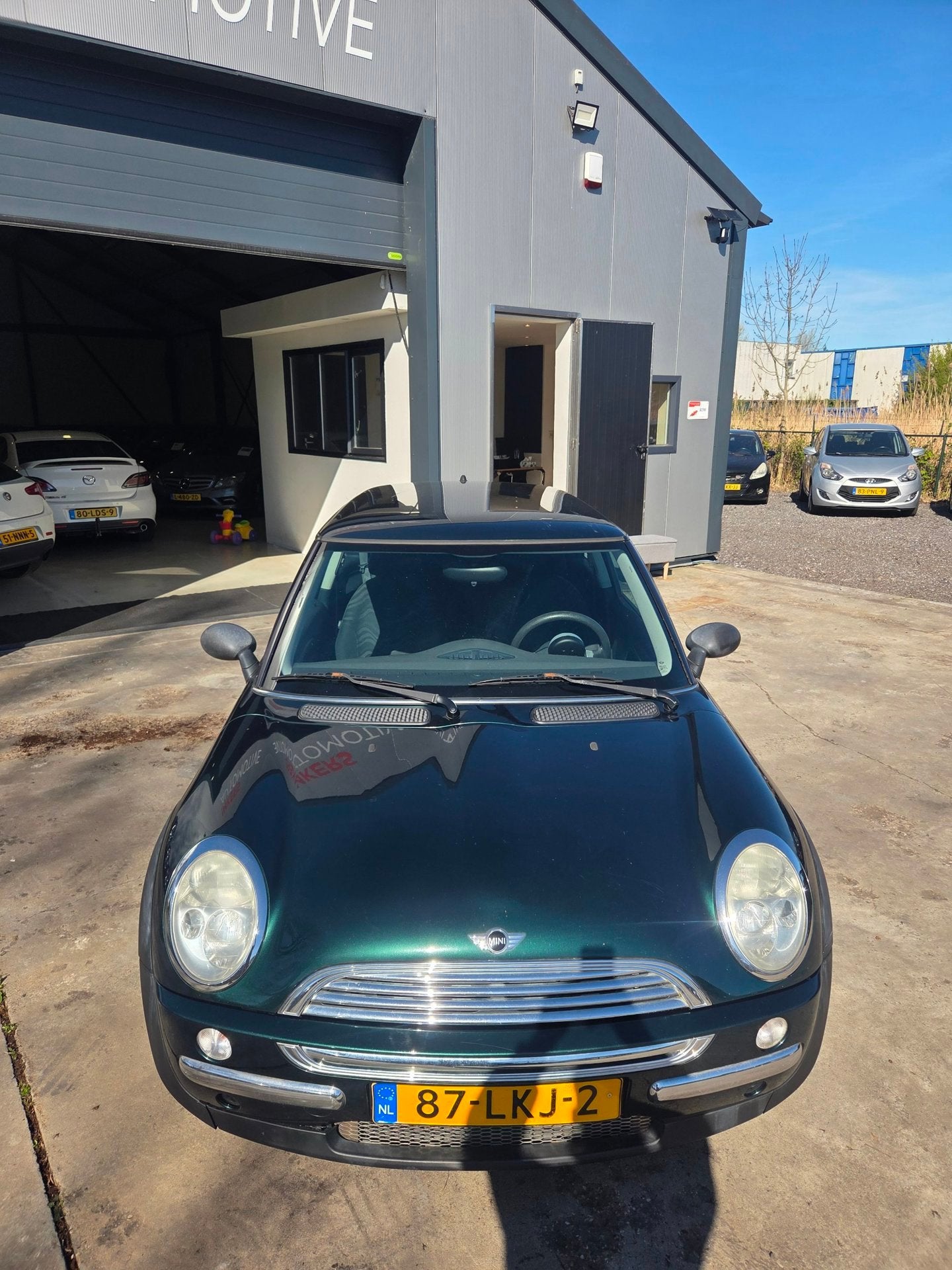 Mini Mini 1.6 One Salt Airco, Auto's, Voorwielaandrijving, Gebruikt, Zwart, 4 cilinders