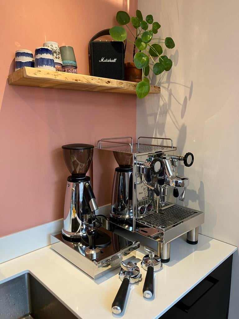 Gereviseerde Bezzera Magica espressomachine met bonenmaler, Witgoed en Apparatuur, Koffiezetapparaten, Espresso apparaat, Refurbished