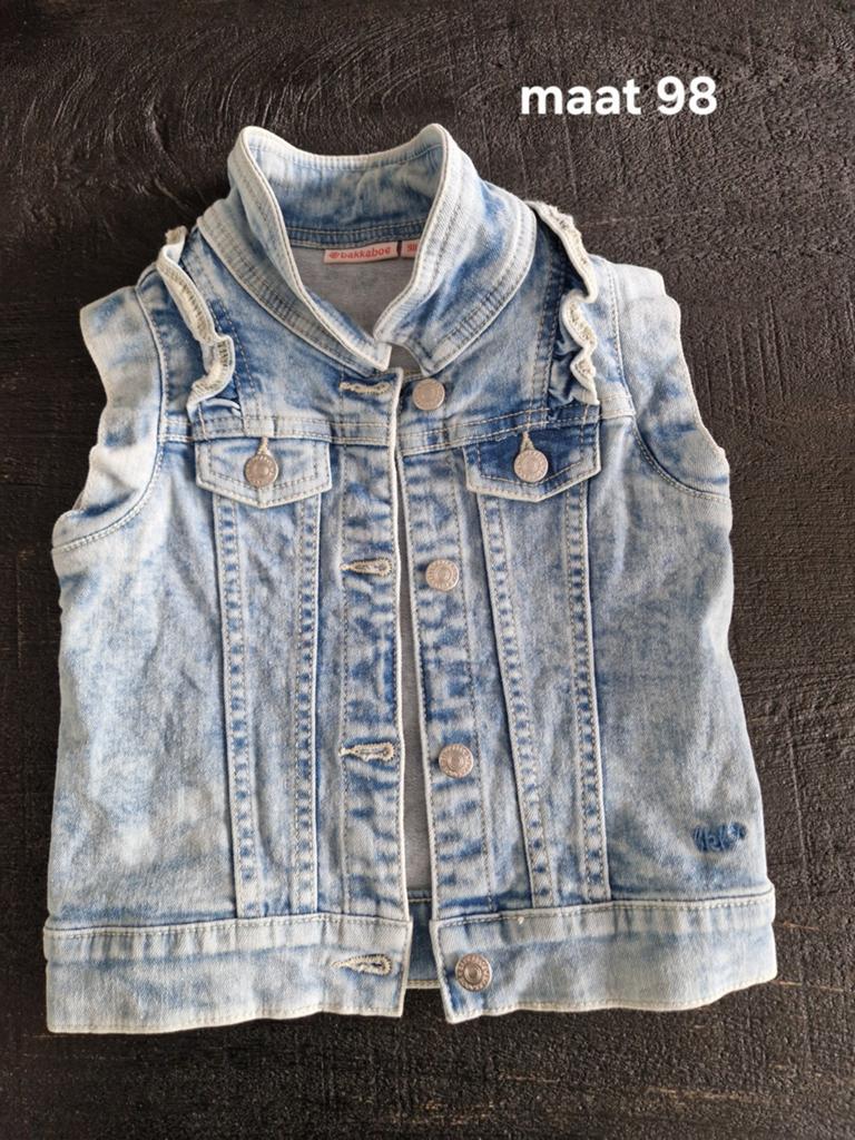 Spijker gilet maat 98 nieuw, Overige typen, Meisje, Nieuw, Ophalen of Verzenden