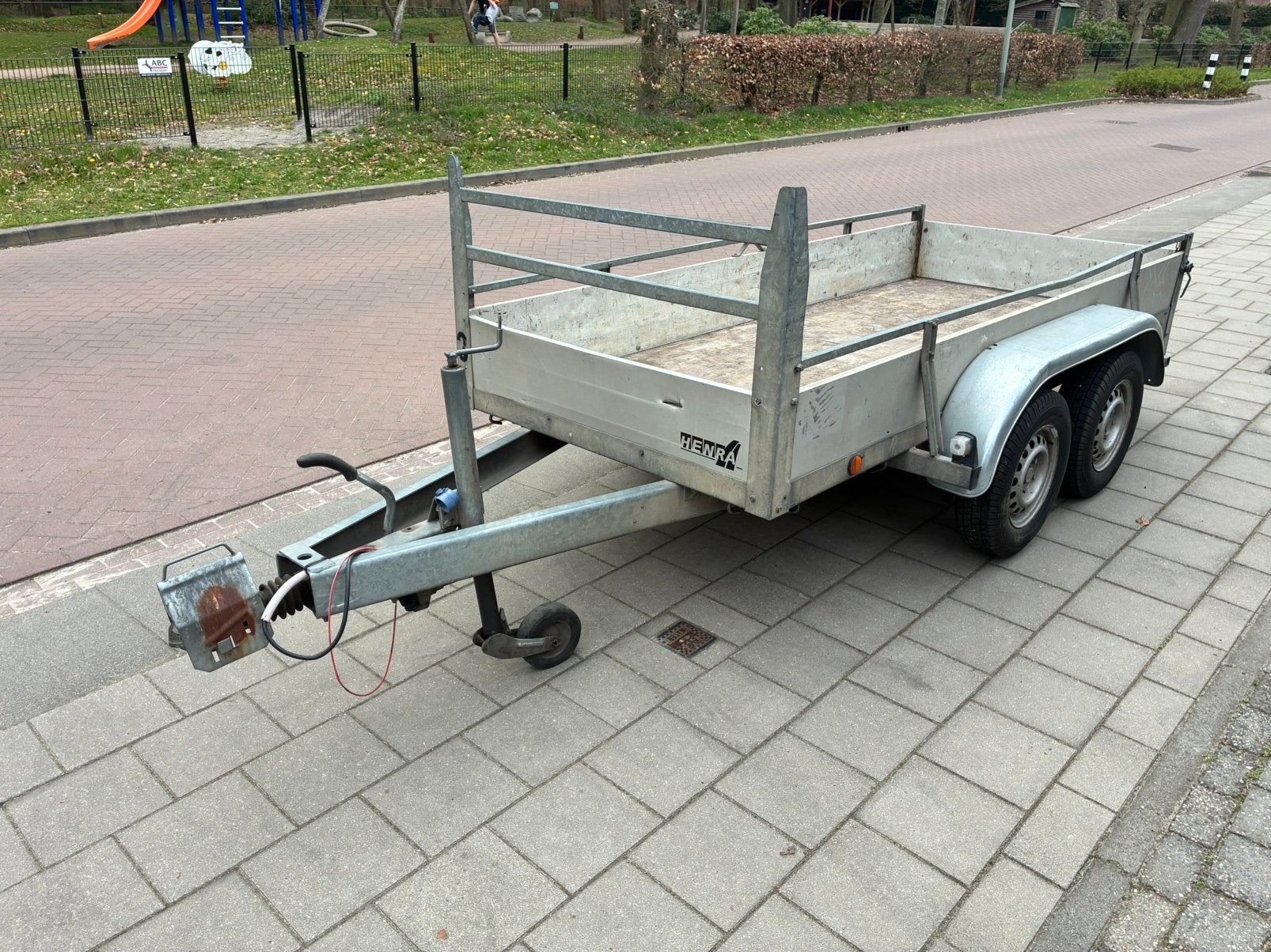 Tandemasser Hapert, Ophalen, Gebruikt
