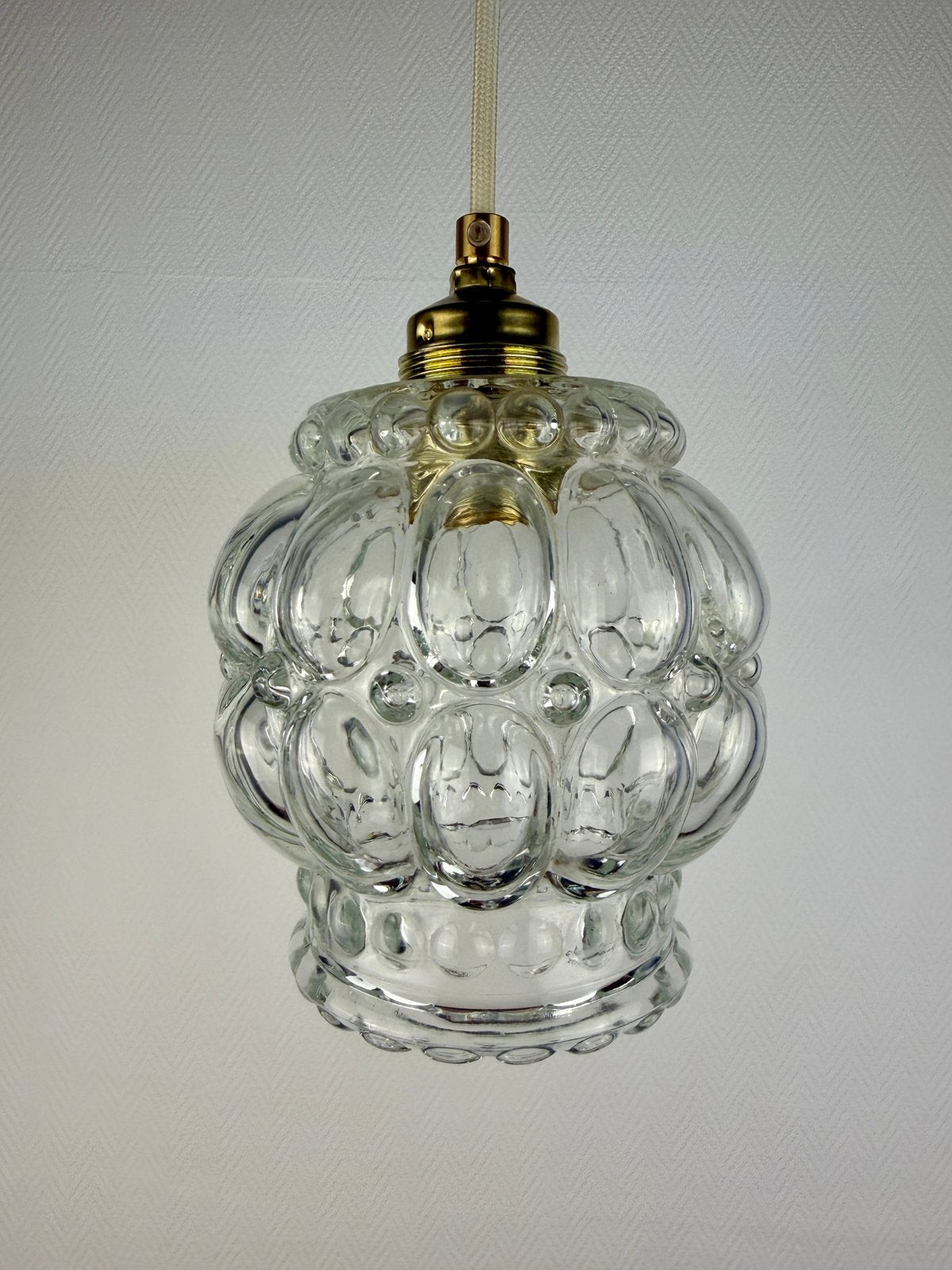 Hanglampje Helena Tynell (nieuwe fitting & snoer), Ophalen of Verzenden, Zo goed als nieuw, Glas