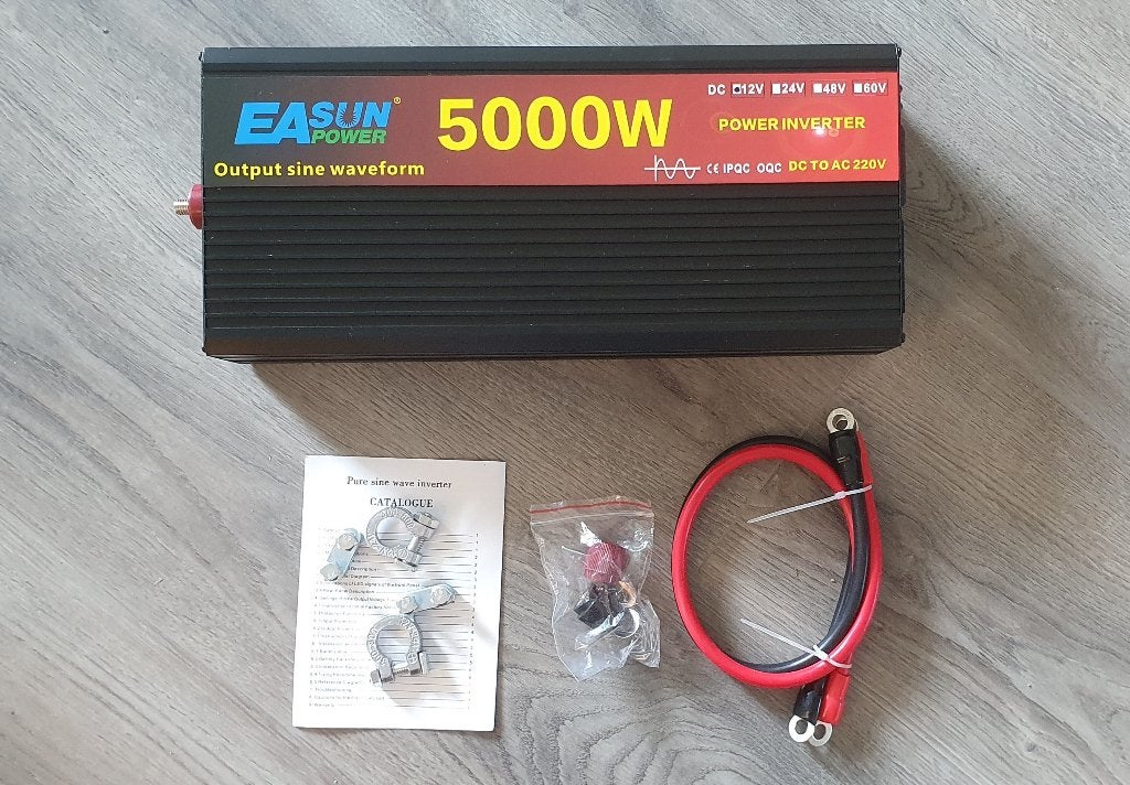 12V NAAR 230V OMVORMER 5000W NIEUW!, Caravans en Kamperen, Ophalen of Verzenden, Nieuw