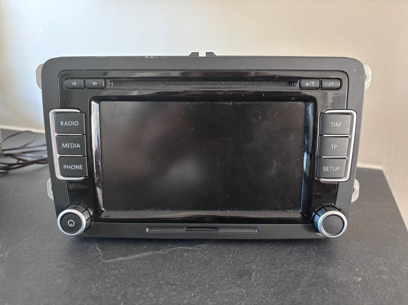 VW RCD 510 Autoradio CD SD 3C8 035 195 Origineel, Ophalen of Verzenden, Zo goed als nieuw