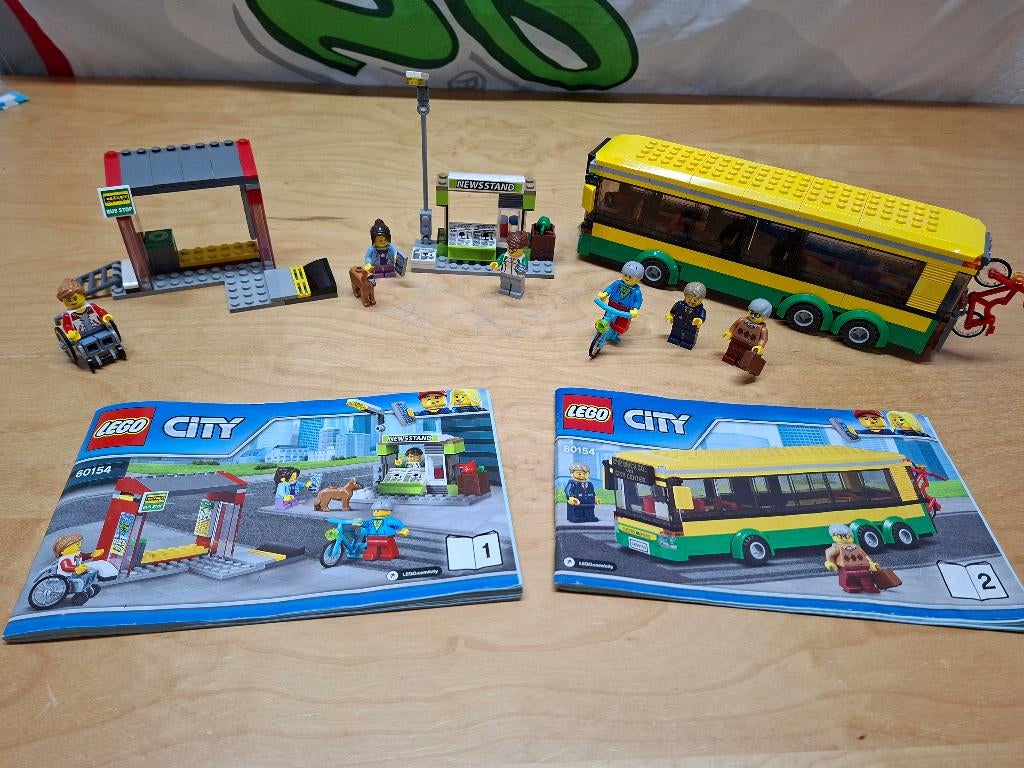 LEGO City Busstation - 60154, Kinderen en Baby's, Speelgoed | Duplo en Lego, Compleet, City, Lego, Ophalen of Verzenden