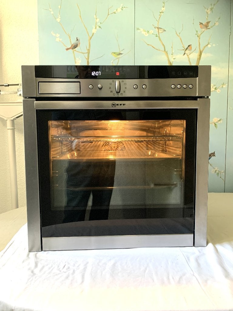 NEFF hete lucht oven en stoom !  B45C42N3 / 01, Witgoed en Apparatuur, Ophalen, Gebruikt, Hete lucht, Oven