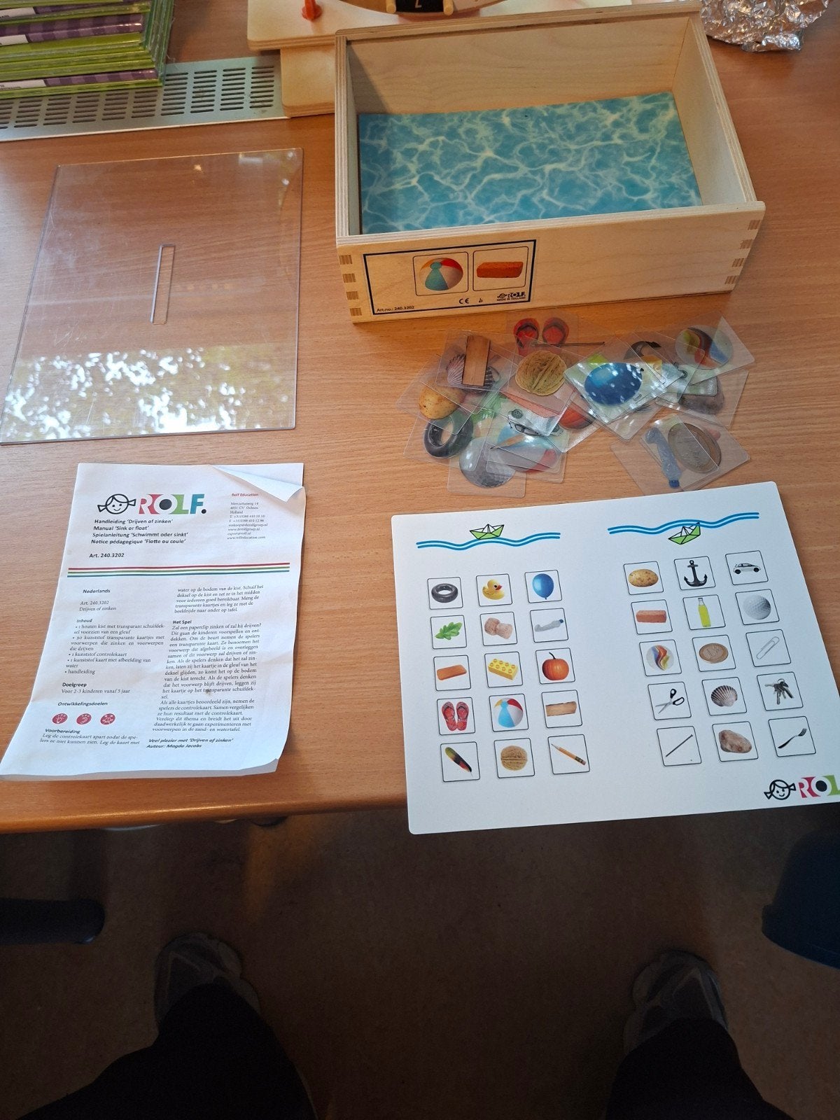 Rolf Drijven of Zinken spel - Educatief speelgoed, Kinderen en Baby's, Ophalen of Verzenden, Gebruikt, Ontdekken
