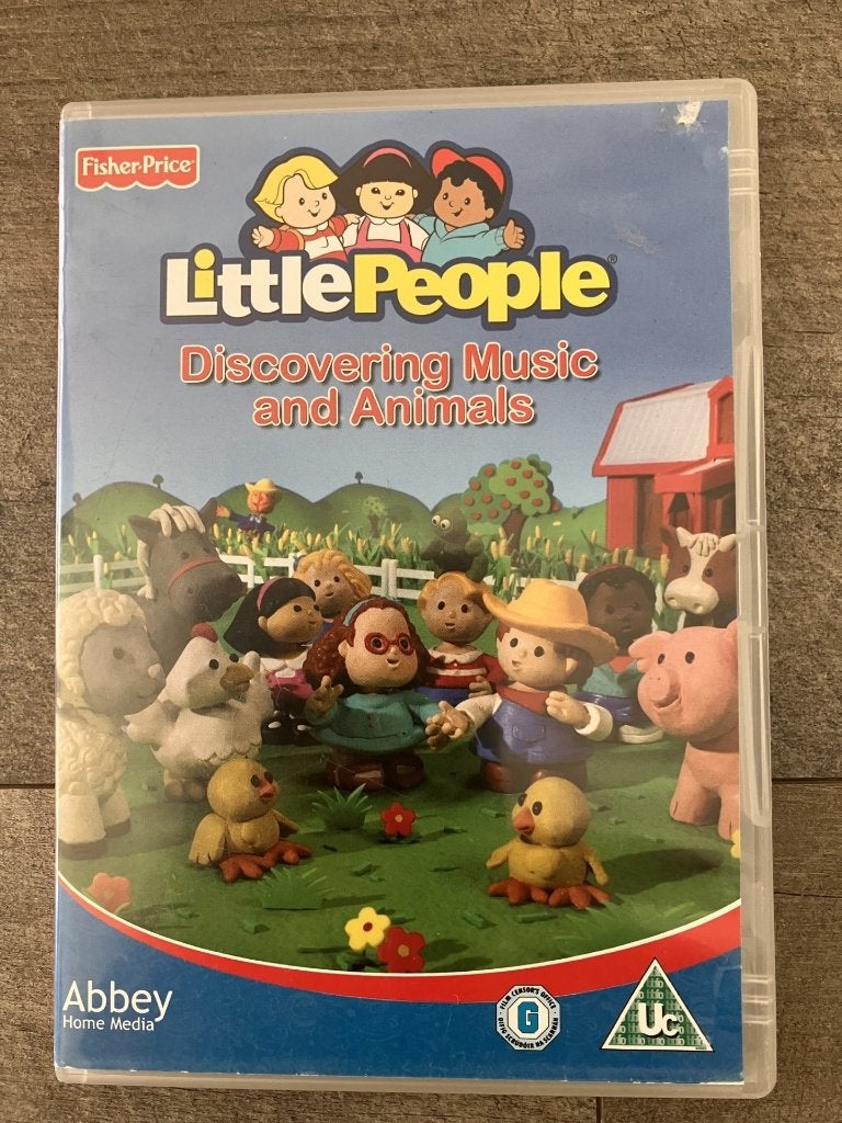 Little People Discovering Music and Animals DVD (Engels), Tekenfilm, Ophalen of Verzenden, Zo goed als nieuw, Alle leeftijden