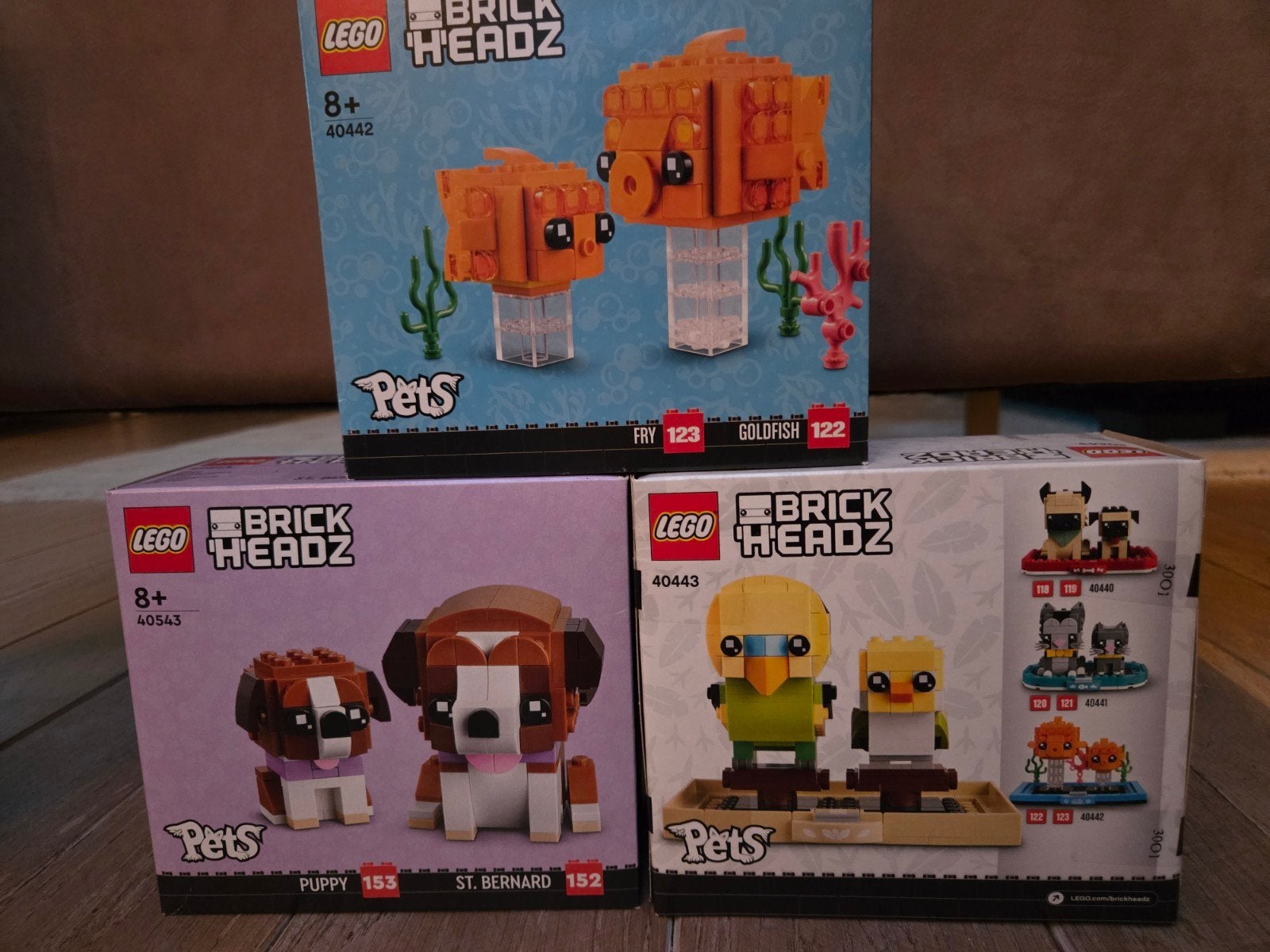 Lego Brickheadz Goldfish 40442 zgan, BrickHeadz, Lego, Ophalen of Verzenden, Zo goed als nieuw